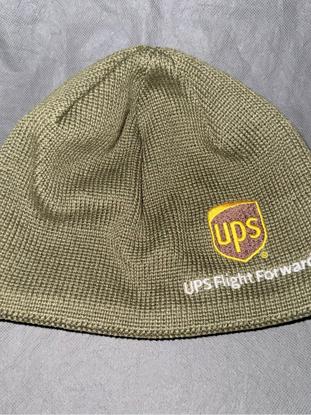 UPS Uniform Beanie Hat Toboggan North Face Adult One Size